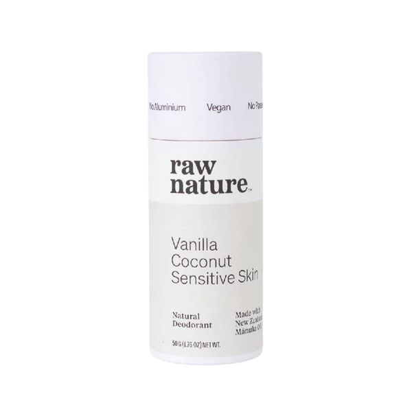 Raw Nature Natural Deodorant Vanilla & Coconut Sensitive