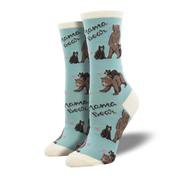 Socksmith Socks Women's Mama Bear Teal