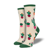 Socksmith Socks Women's Count of Cactus Ivory