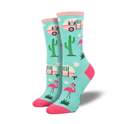 Socksmith Socks Women's Retro Camper Mint
