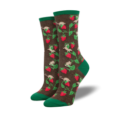 Socksmith Socks Women's Berry Mice Brown Heather