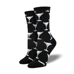 Socksmith Socks Women's Stirred Martini Black