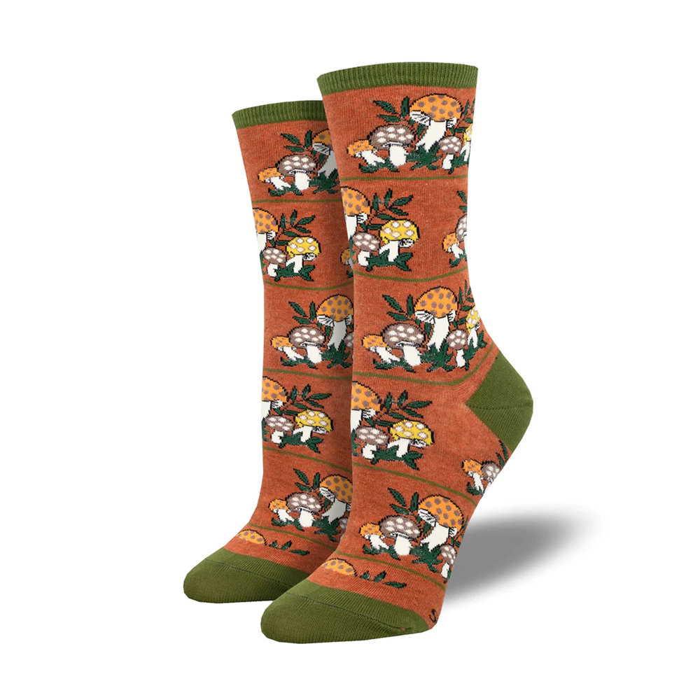 Socksmith Socks Women's Magic Mountain Rust Heather