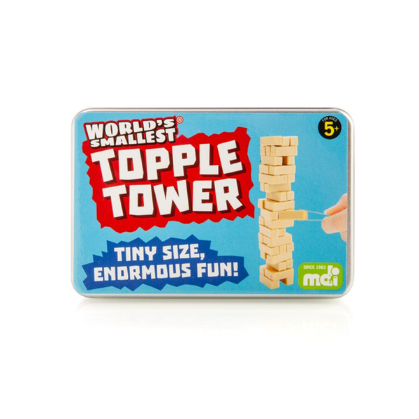 Worlds Smallest Topple Tower