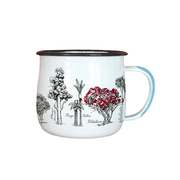 Wolfkamp and Stone Enamel Mug New Zealand Trees