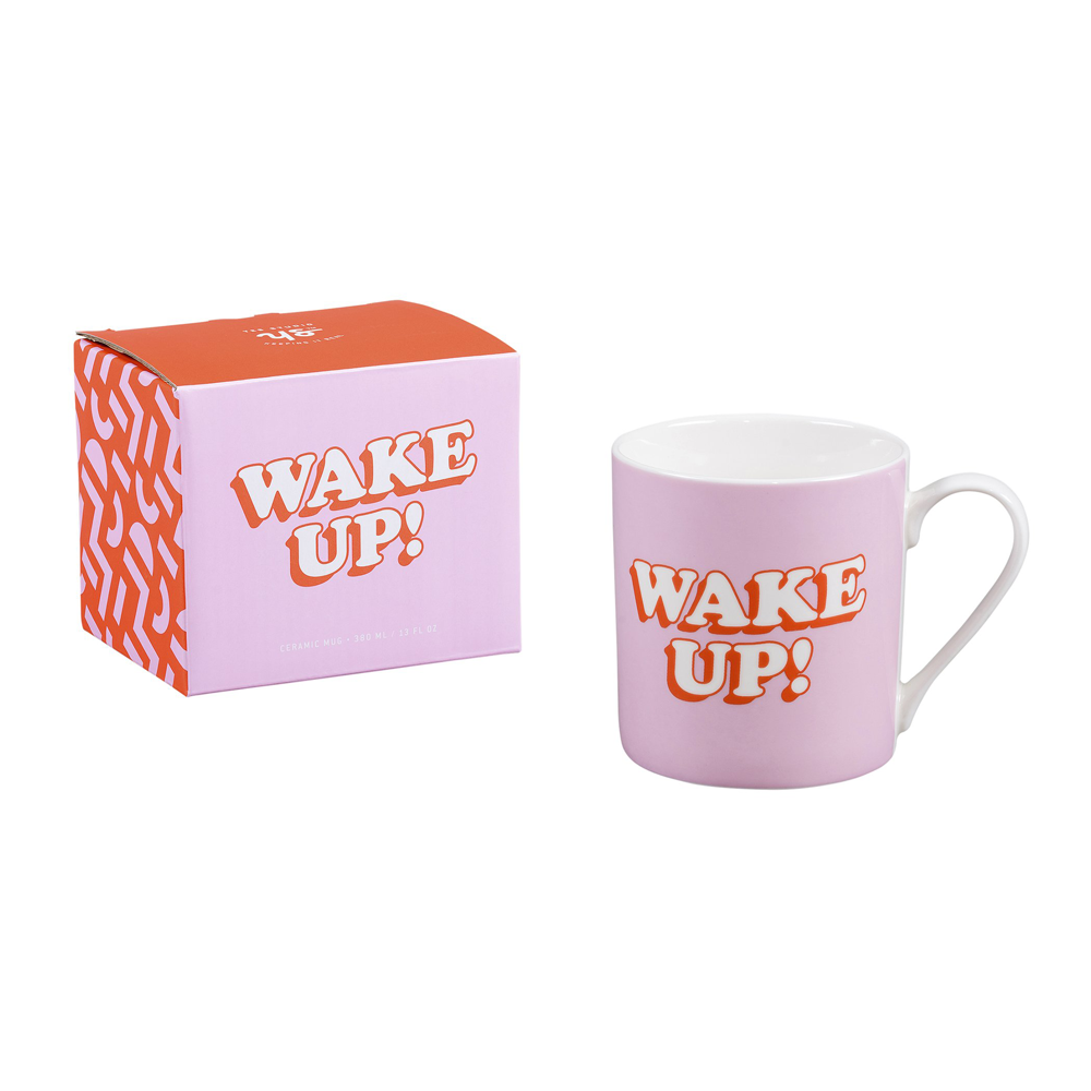 Yes Studio Ceramic Mug Wake Up
