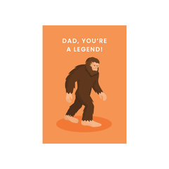 Iko Iko Cutie Pun Card Dad Legend