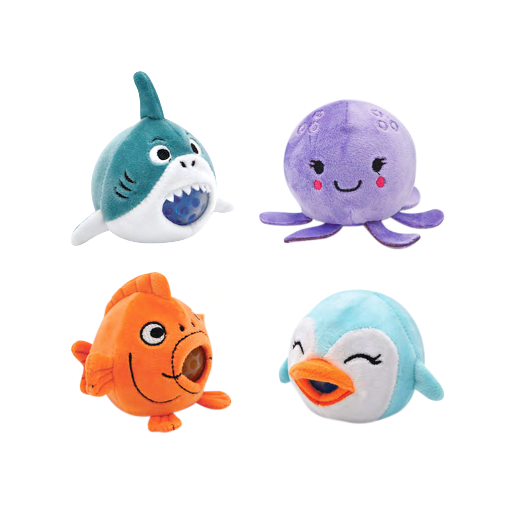 Sea Animal Plush Ball Jellies