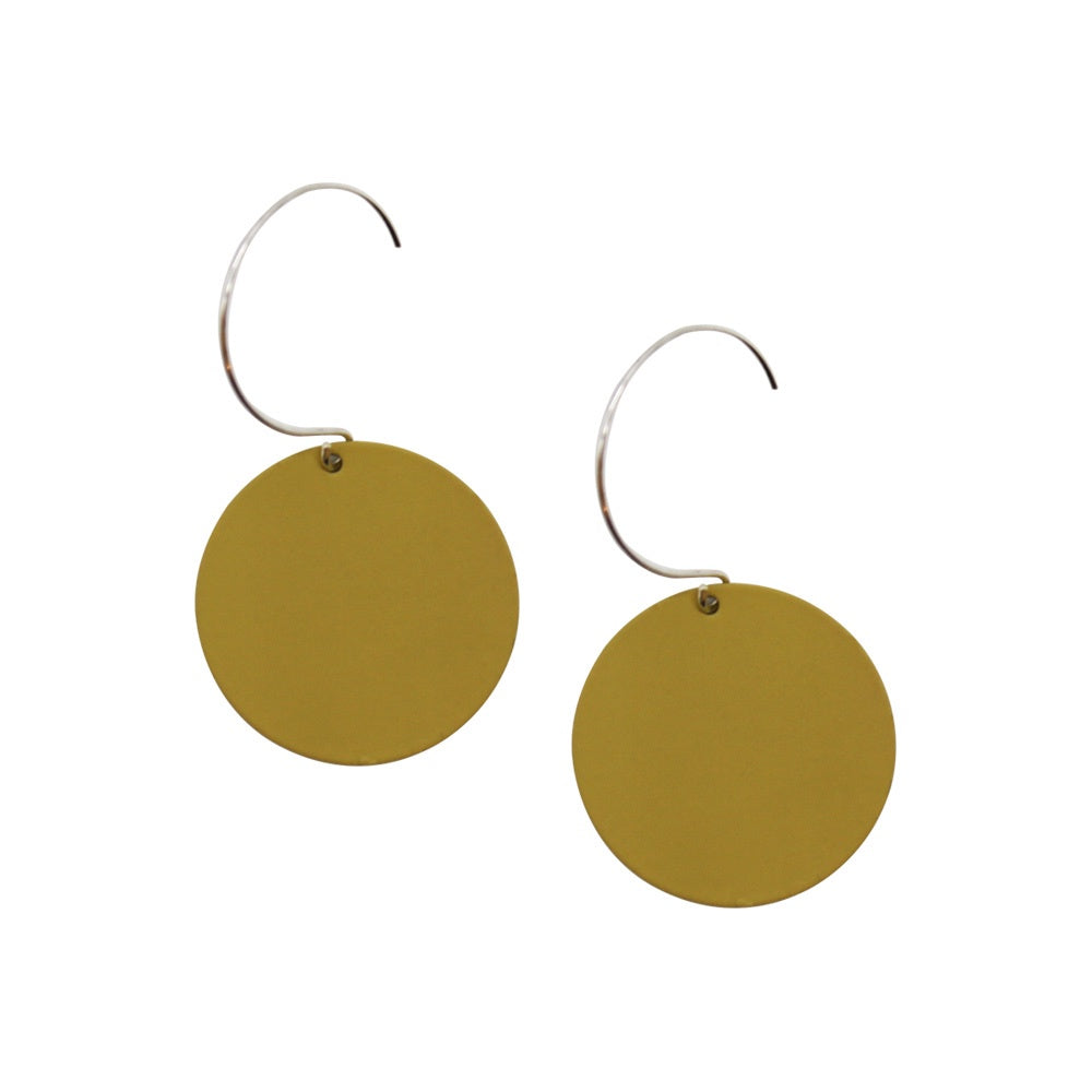 Penny Foggo Earrings Small Spot Olive