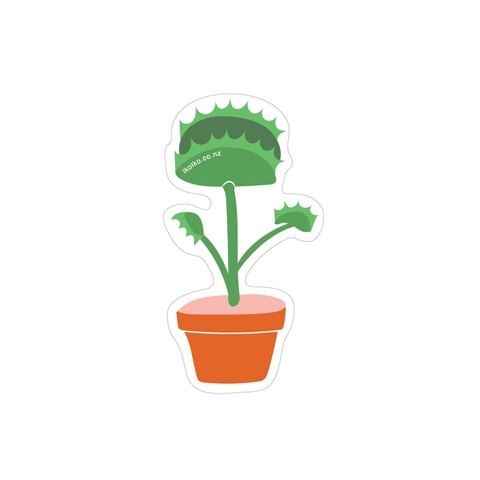 Iko Iko Fun Size Sticker Venus Flytrap