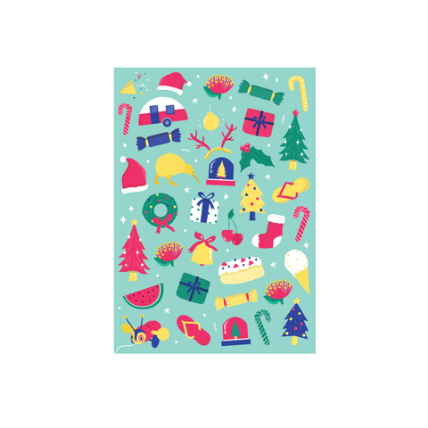 Iko Iko Christmas Card Kiwi Treats