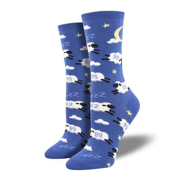 Socksmith Socks Women's Counting Sheep Blue