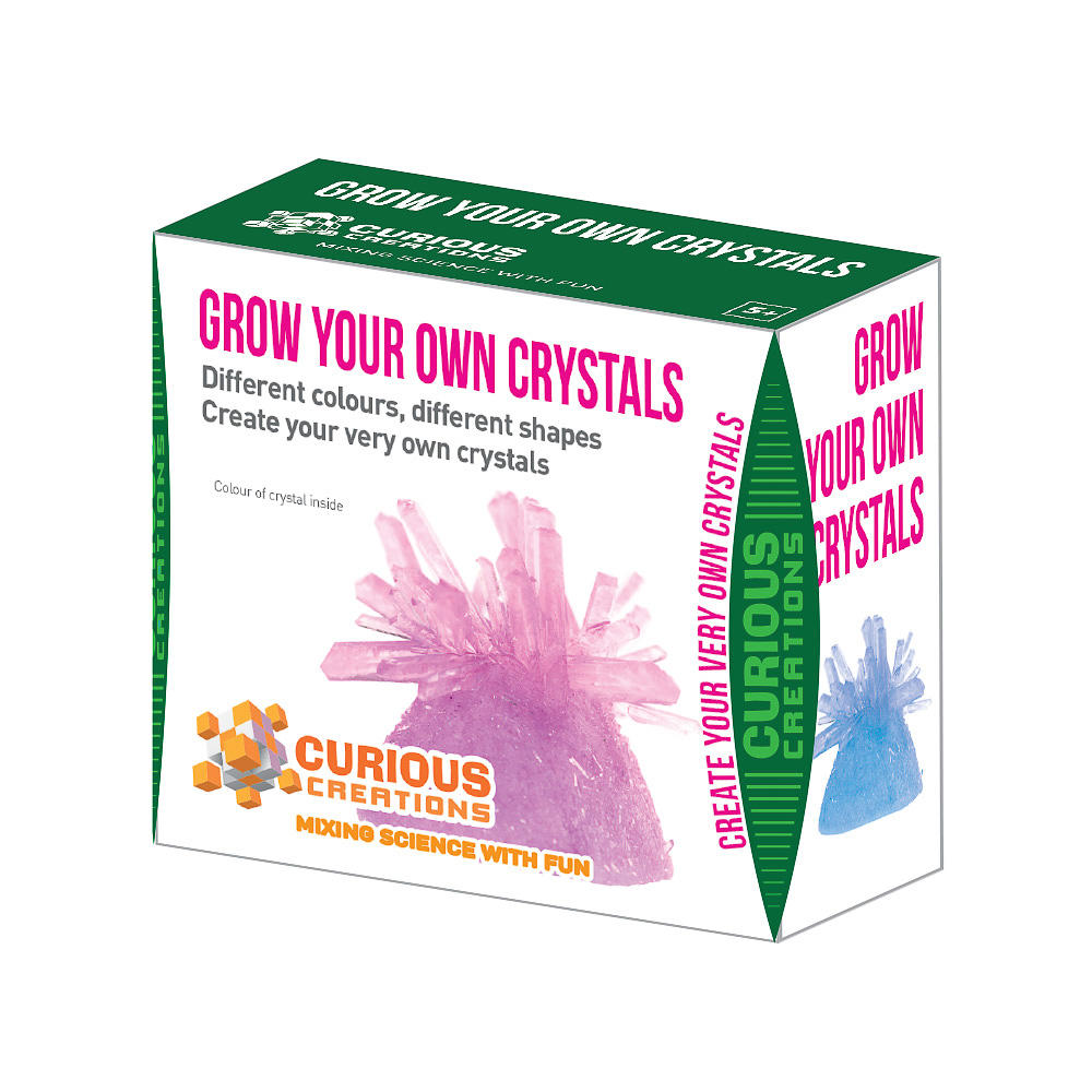 Grow Your Own Curios Crystals