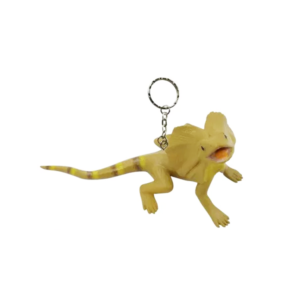 Frilled Lizard Keychain