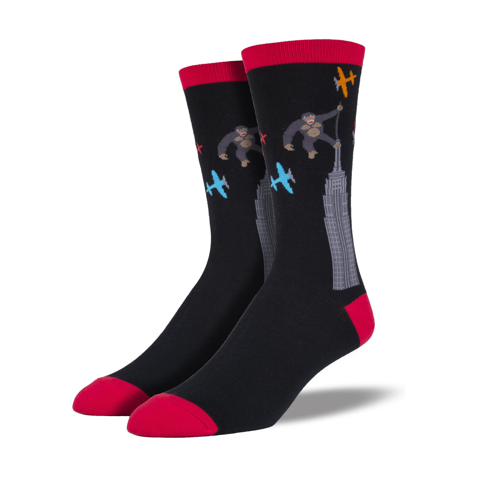 Socksmith Socks Men's King Kong Black