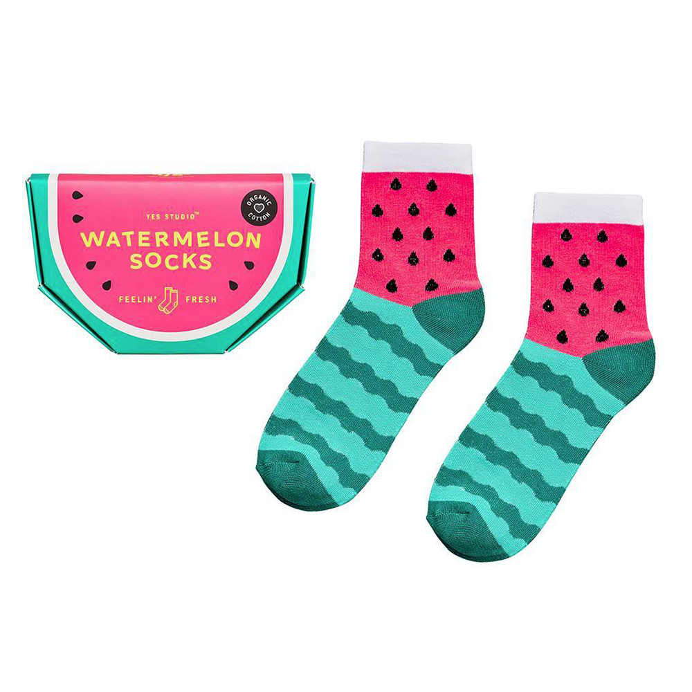 Yes Studio Fruit Socks Watermelon