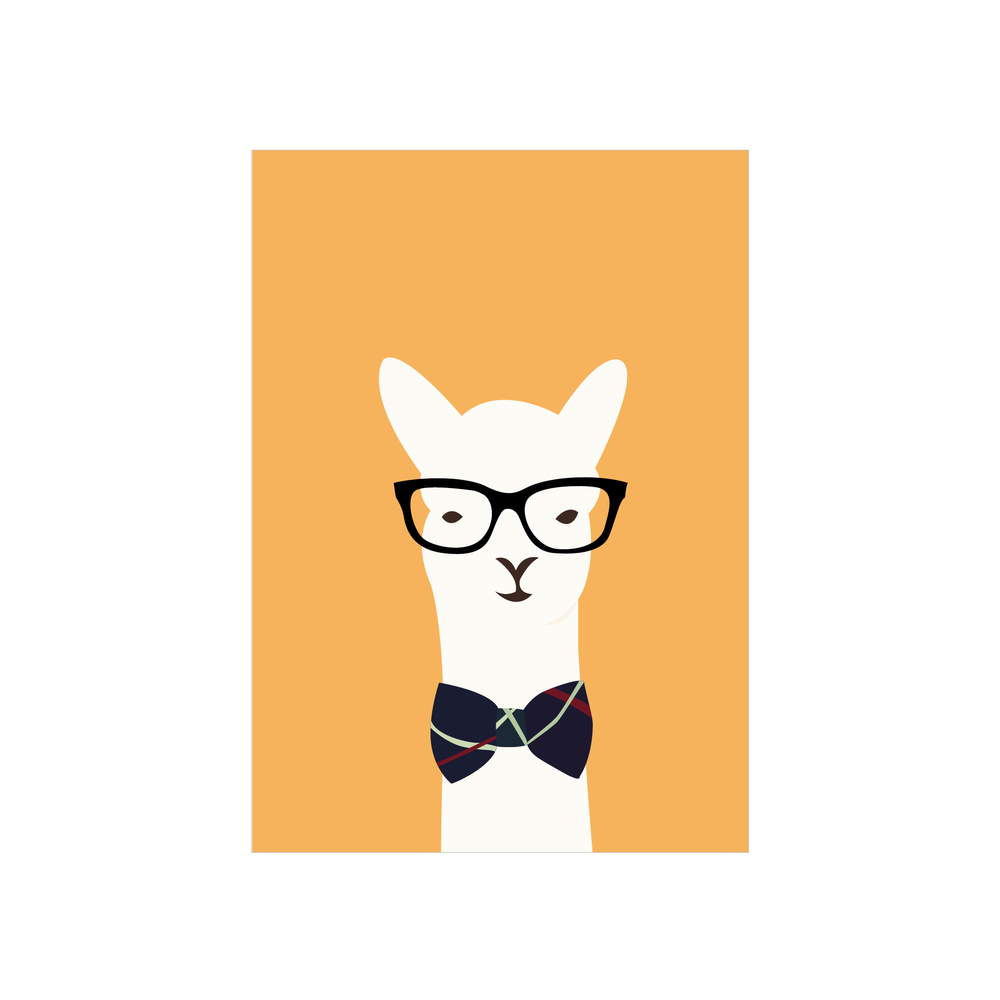 Alice Berry X Iko Iko Card Hipster Llama