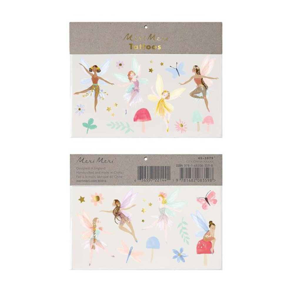 Meri Meri Tattoos Fairies