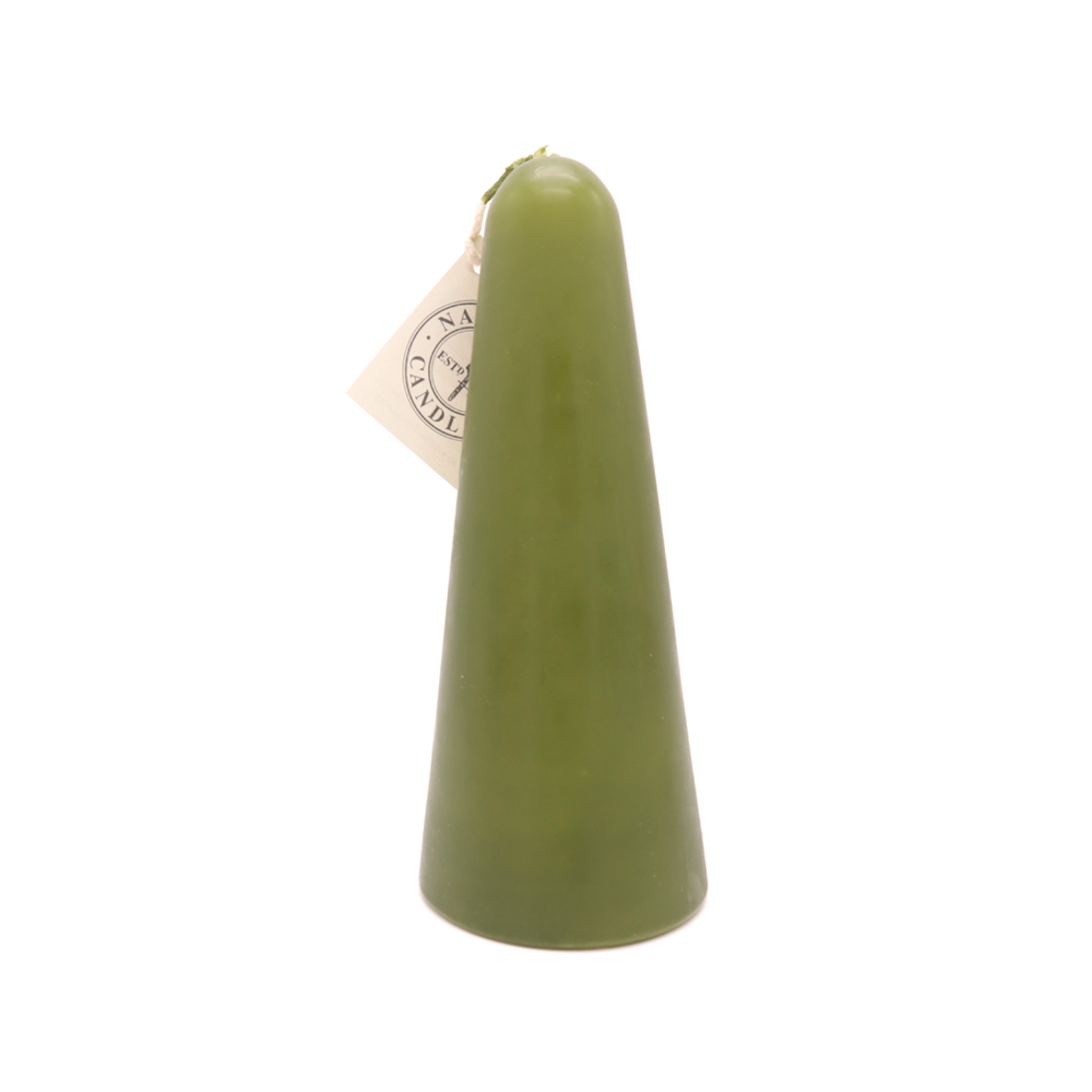 Bullet Candle Medium Olive