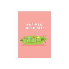 Iko Iko Card Cutie Food Pun Pea