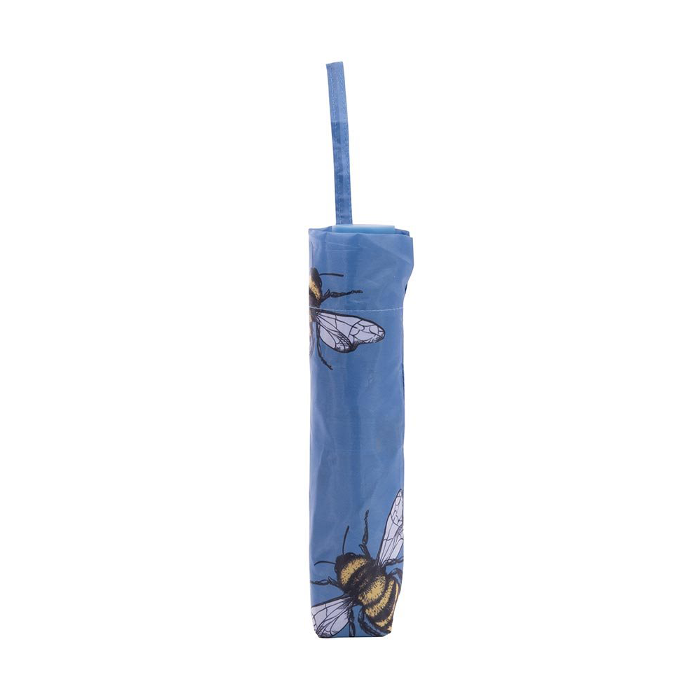 Foldable Umbrella Bees Navy
