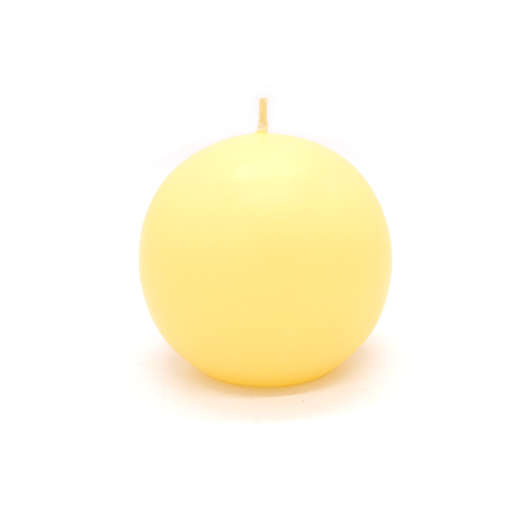 Ball Candle Large Honey