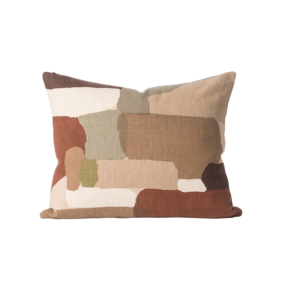 Citta Cushion Cover Pasture Brick Multi