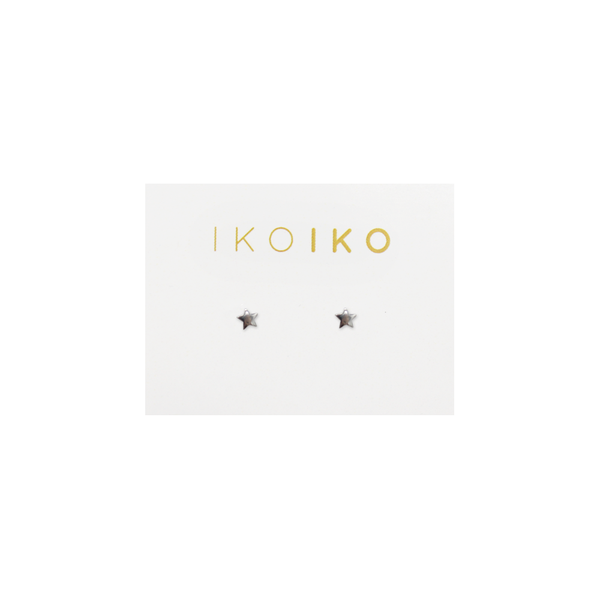 Iko Iko Studs Tiny Star Silver