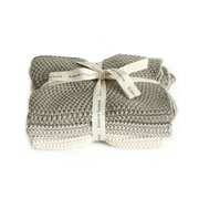 Bianca Lorenne Washers Lavette Set of 3 Taupe