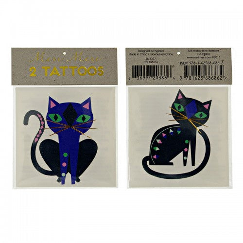 Meri Meri Tattoos Cat