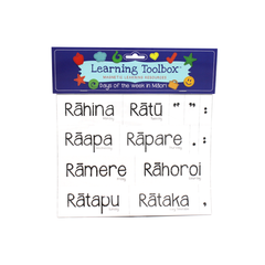 Magnetic Week Days in Māori