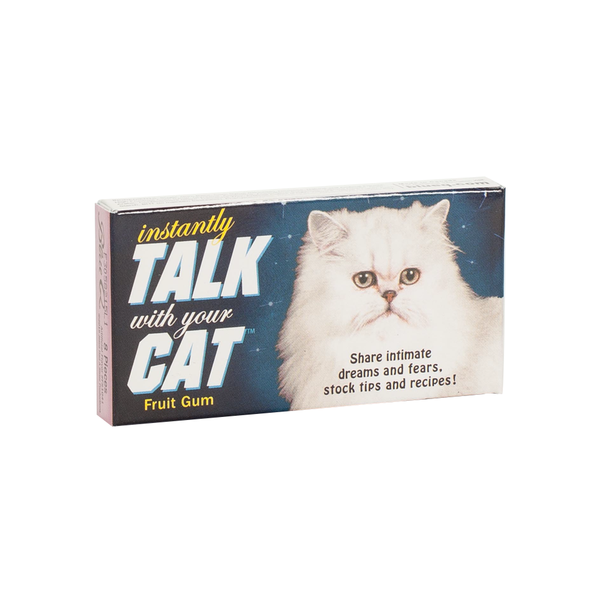 Blue Q Chewing Gum Talk with Your Cat