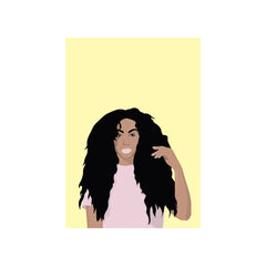 Iko Iko Pop Culture Card Rock Paper