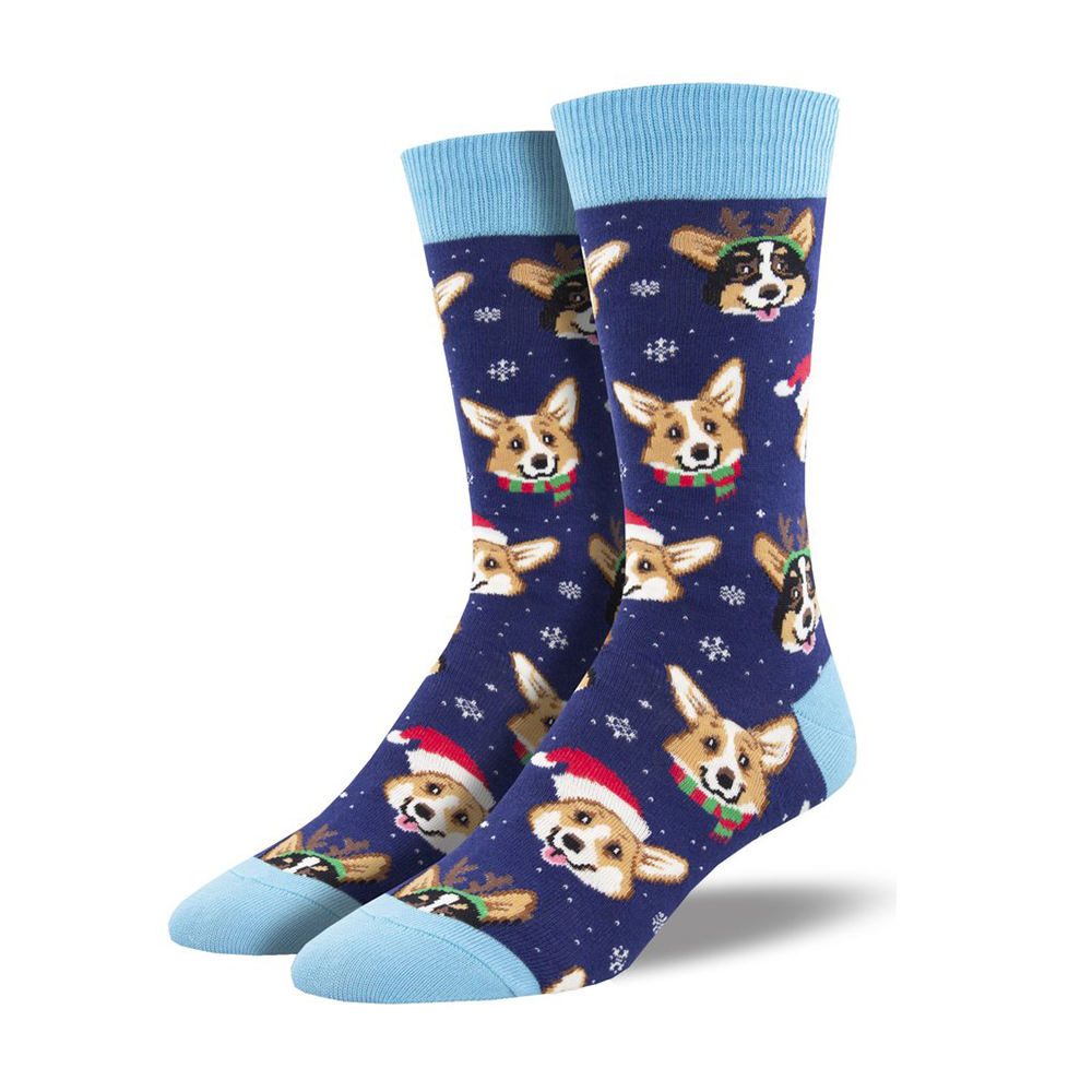 Socksmith Socks Men's Christmas Happy Pawlidays