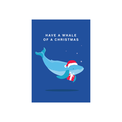 Iko Iko Christmas Card Whale Christmas