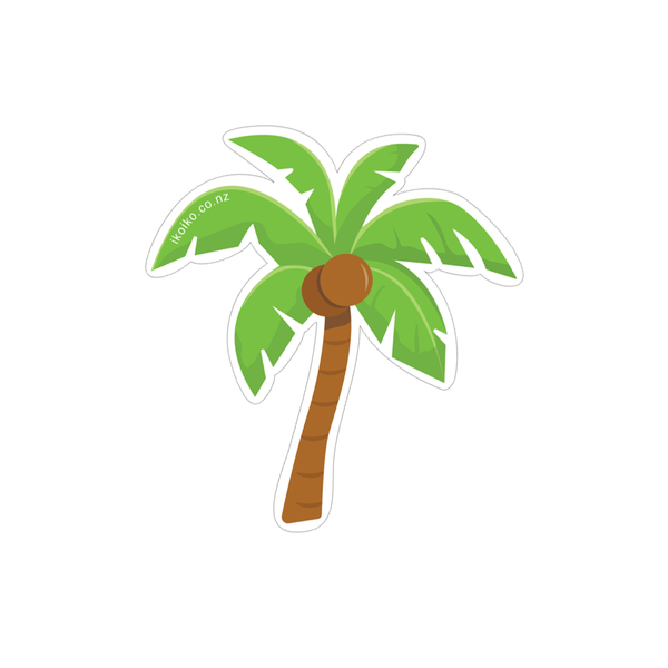 Iko Iko Fun Size Sticker Palm Tree