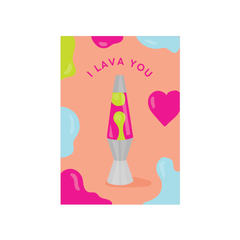 Iko Iko Pop Fun Card Lava