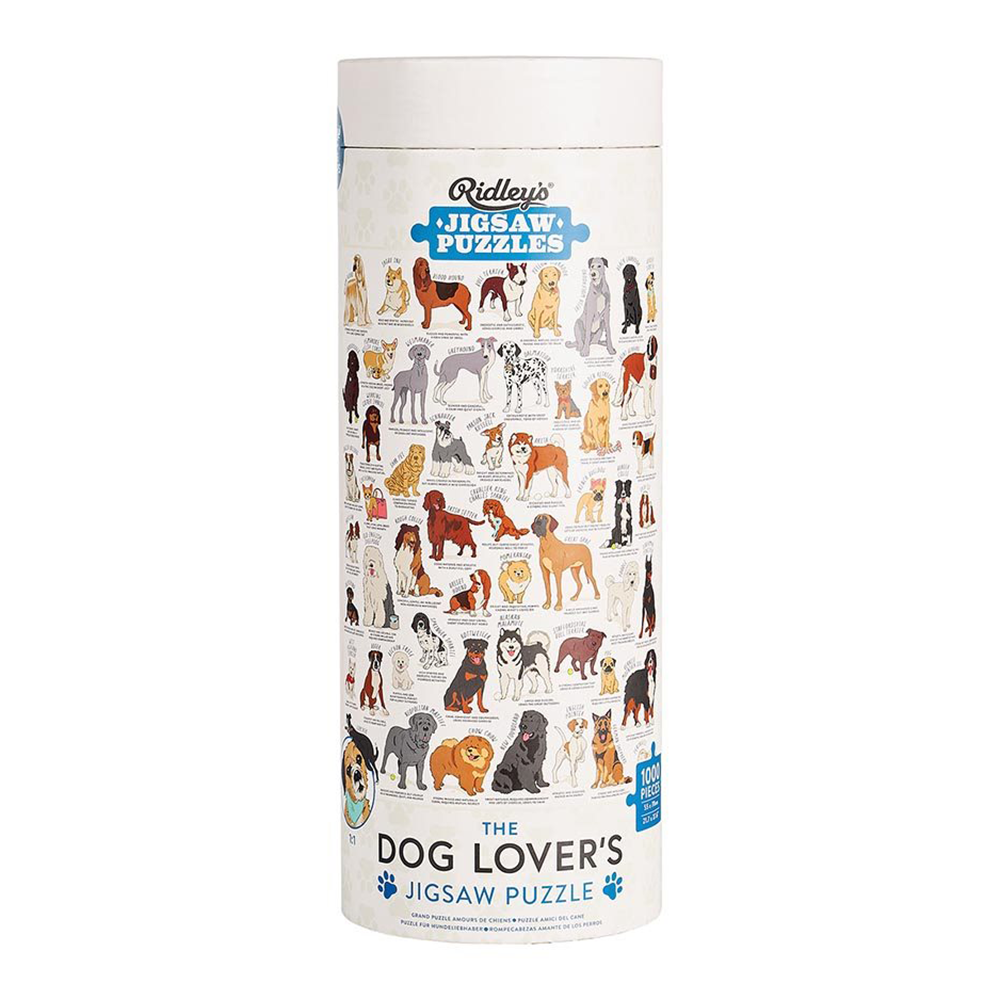 Ridley's The Dog Lovers 1000 Piece Jigsaw Puzzle