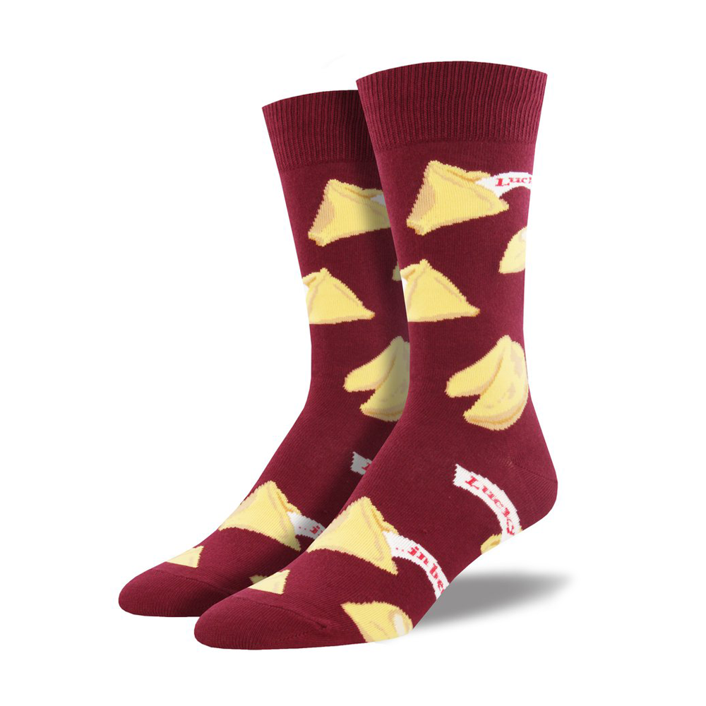 Socksmith Socks Men's Getting Lucky Red