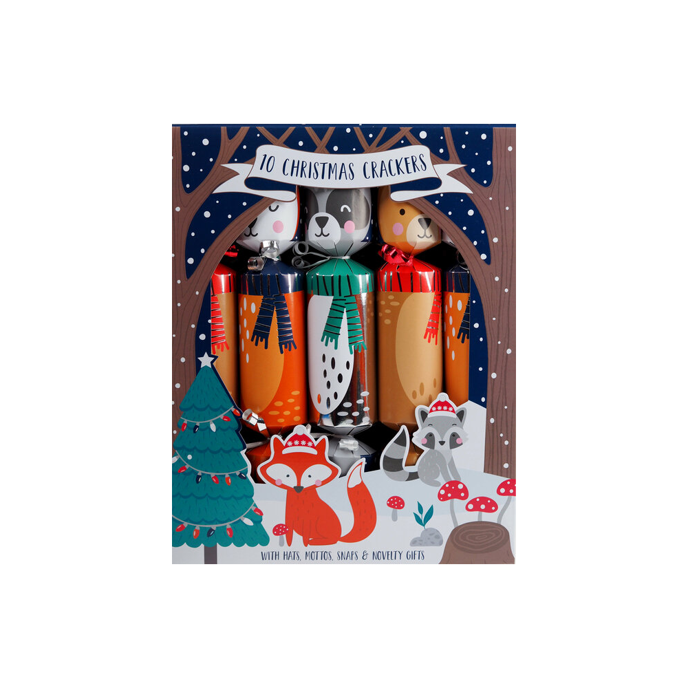 Christmas Crackers Animals Pack of 10