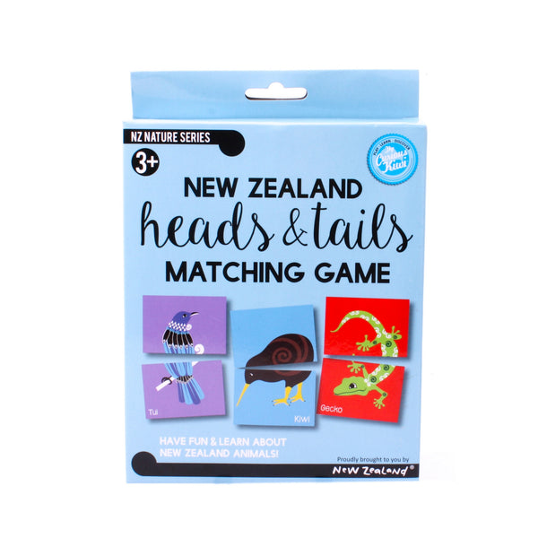 New Zealand Heads and Tails Matching Game