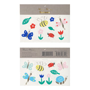 Meri Meri Tattoos Bugs and Flowers