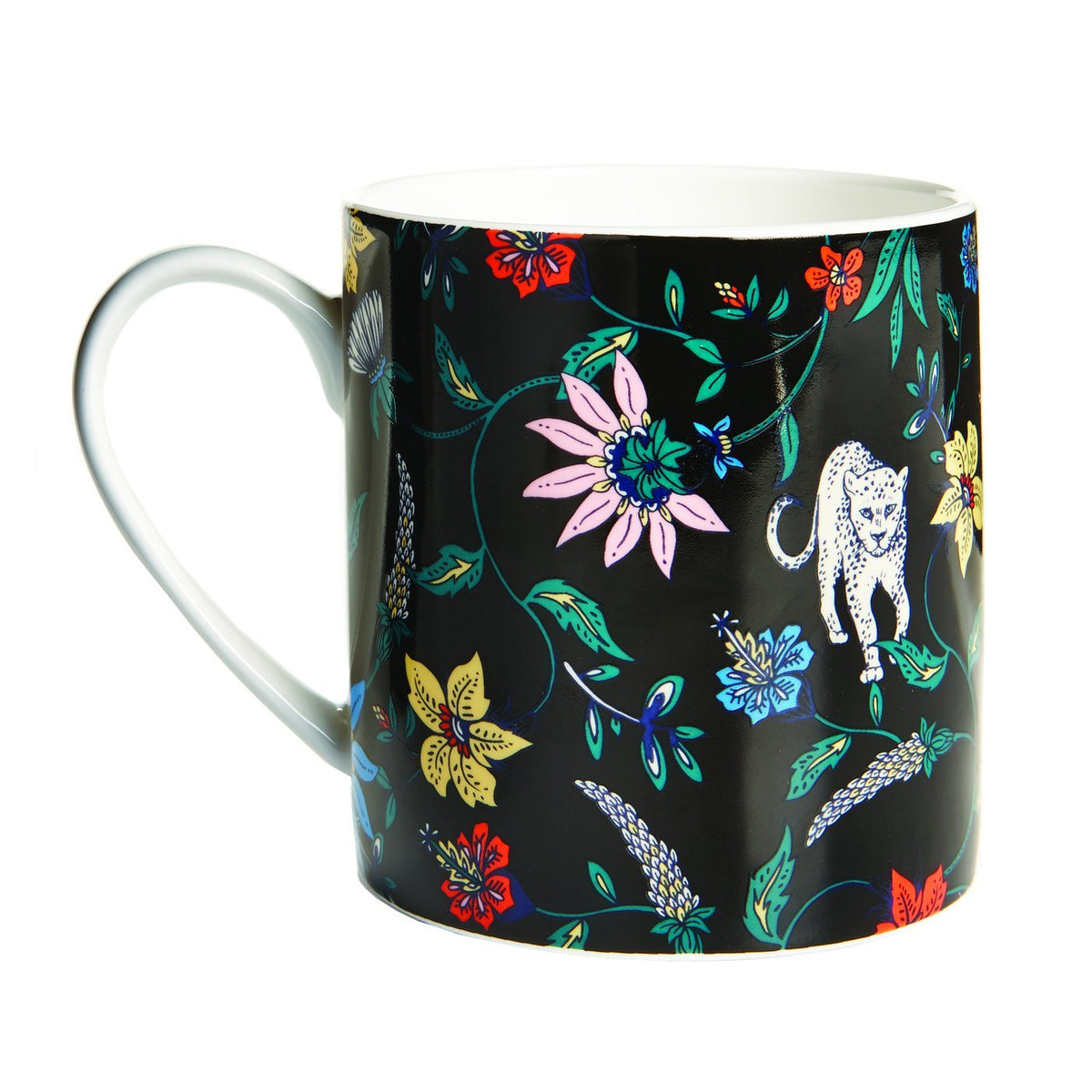 Nel Lusso Botswana Botanical Mug Black