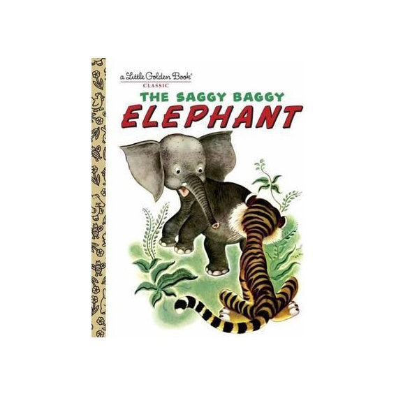 Little Golden Book Saggy Baggy Elephant