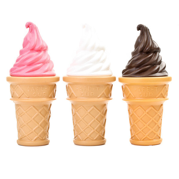 Plastic Ice Cream Swirl Money Box