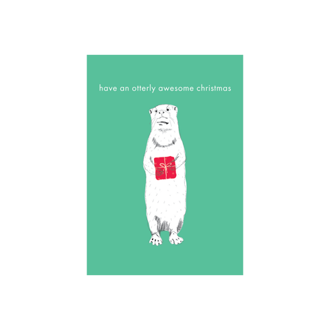 Iko Iko Christmas Card Otterly Great