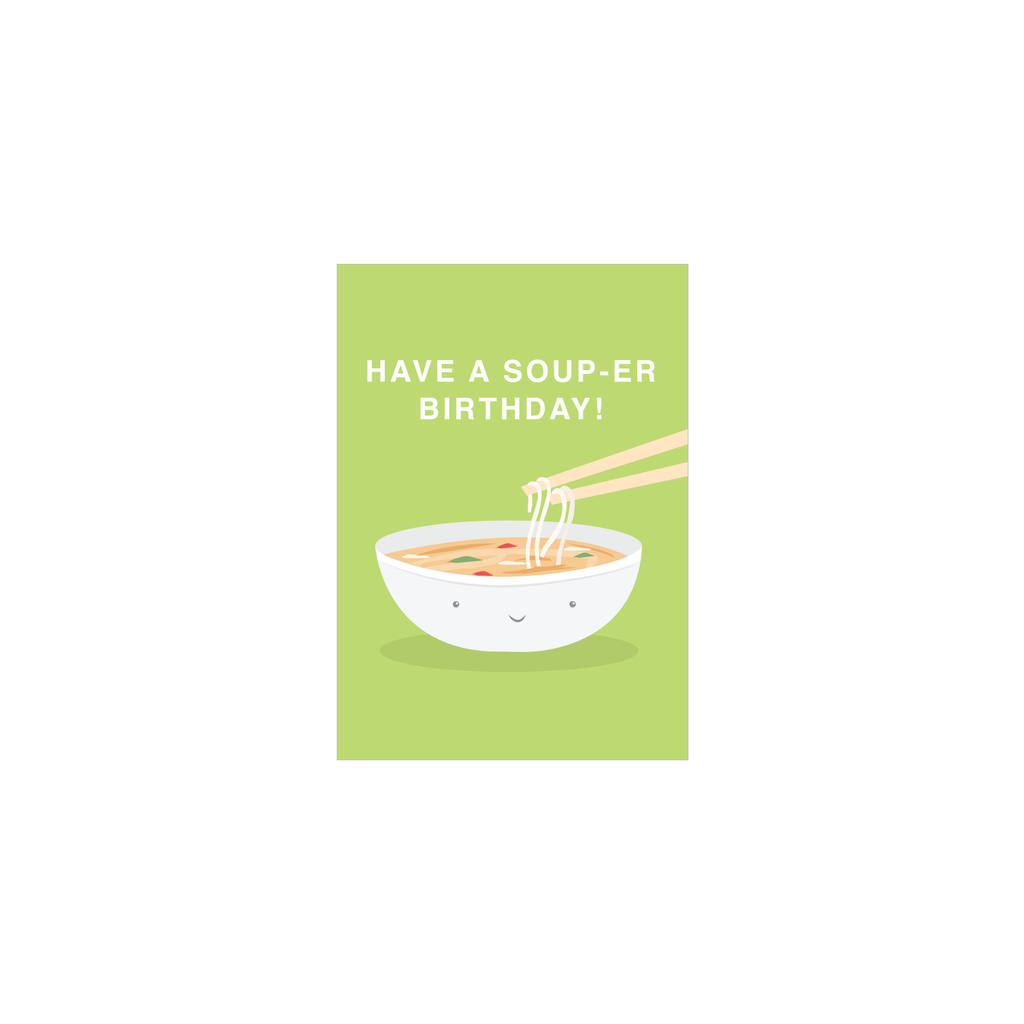 Iko Iko Mini Card Cutie Food Soup