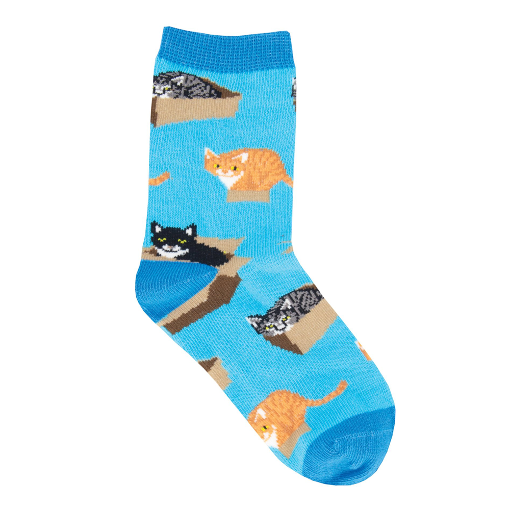 Socksmith Socks Kid's Cat in A Box