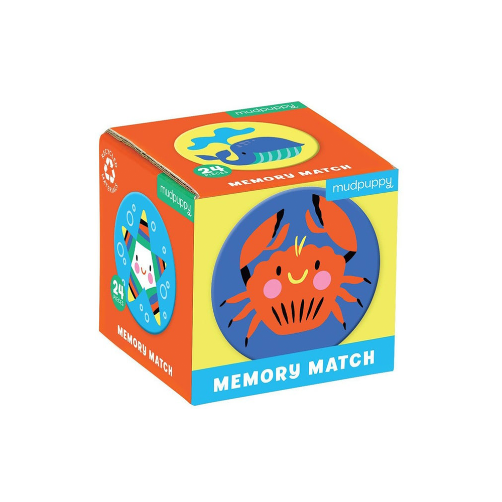 Mudpuppy Mini Memory Match Game Under the Sea