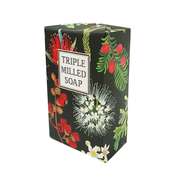 New Zealand Native Flowers on Black Soap